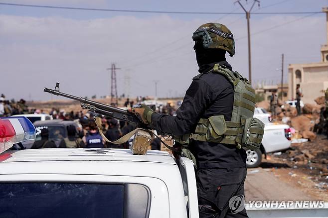 시리아 보안군 [로이터 연합뉴스 자료사진. 재판매 및 DB 금지]
