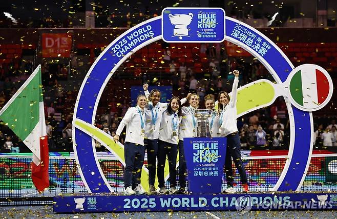 빌리진킹컵 우승 이탈리아 [로이터=연합뉴스]