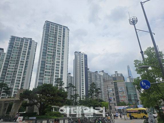 서울 송파구 잠실동 리센츠 전경.(이데일리DB)