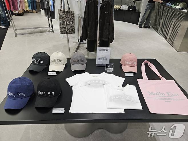 마뗑킴 시부야점 내부 모습.ⓒ 뉴스1/김진희 기자.