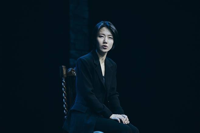 연극 '프리마 파시'에서 김신록 공연 모습(쇼노트 제공)