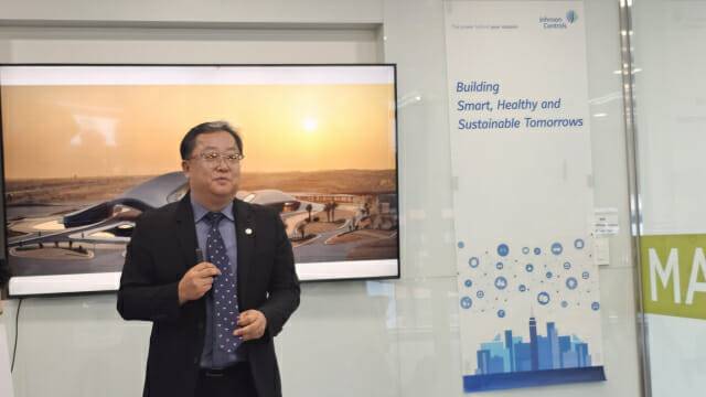 존슨콘트롤즈 김대현 솔루션 아키텍트 팀장(사진=남혁우 기자)