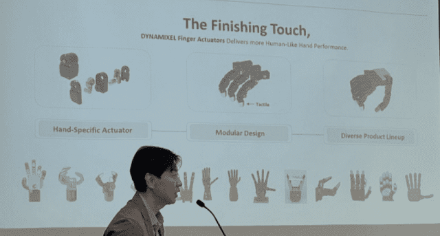 김병수 로보티즈 대표가 19일 국회도서관에서 열린 'AI 인사이트 포럼 피지컬 AI'에서 발표하고 있다. (사진=지디넷코리아 신영빈 기자)