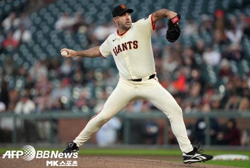 벌랜더는 이날 등판에서는 부진했다. 사진(美 샌프란시스코)=ⓒAFPBBNews = News1
