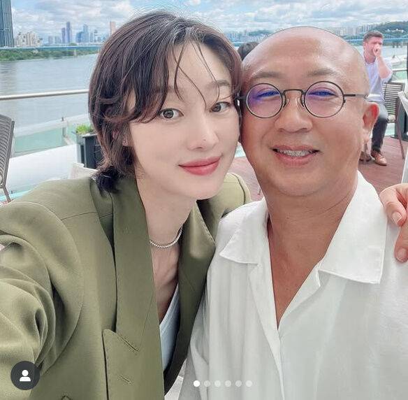 최여진, 김재욱 부부./소셜미디어