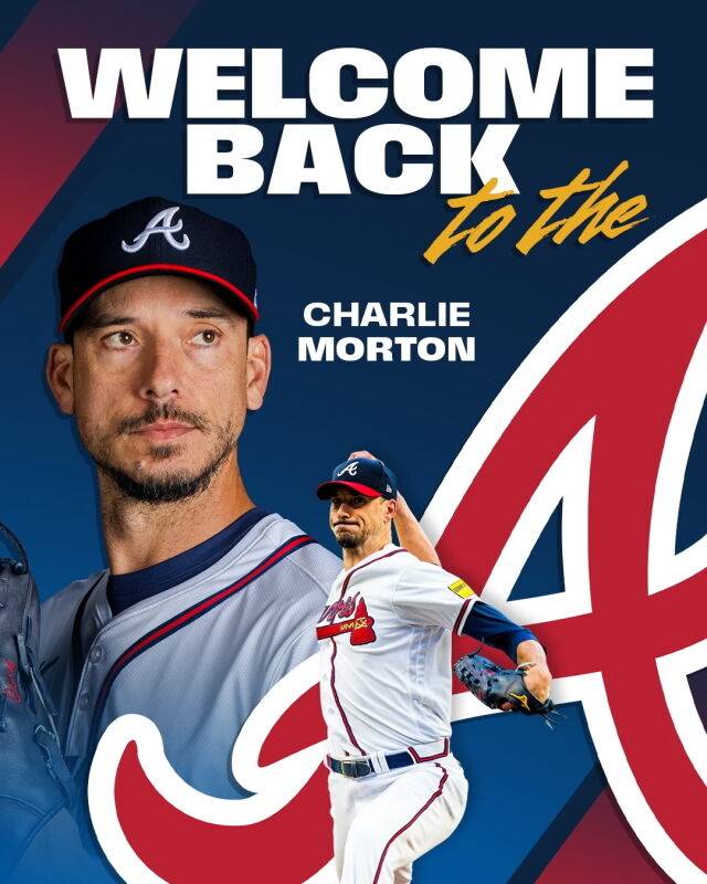 애틀랜타 브레이브스 찰리 모튼./애틀랜타 브레이브스 SNS