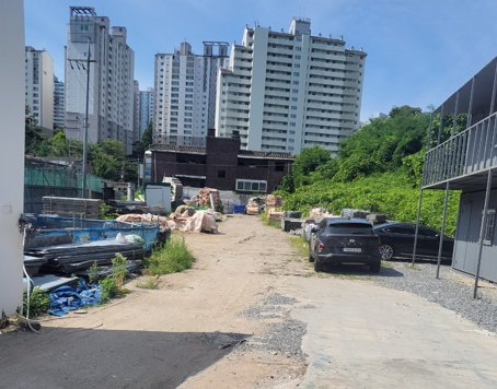 철거가 대부분 이뤄진 동작구 본동 441번지 일대 모습    [헤럴드DB}