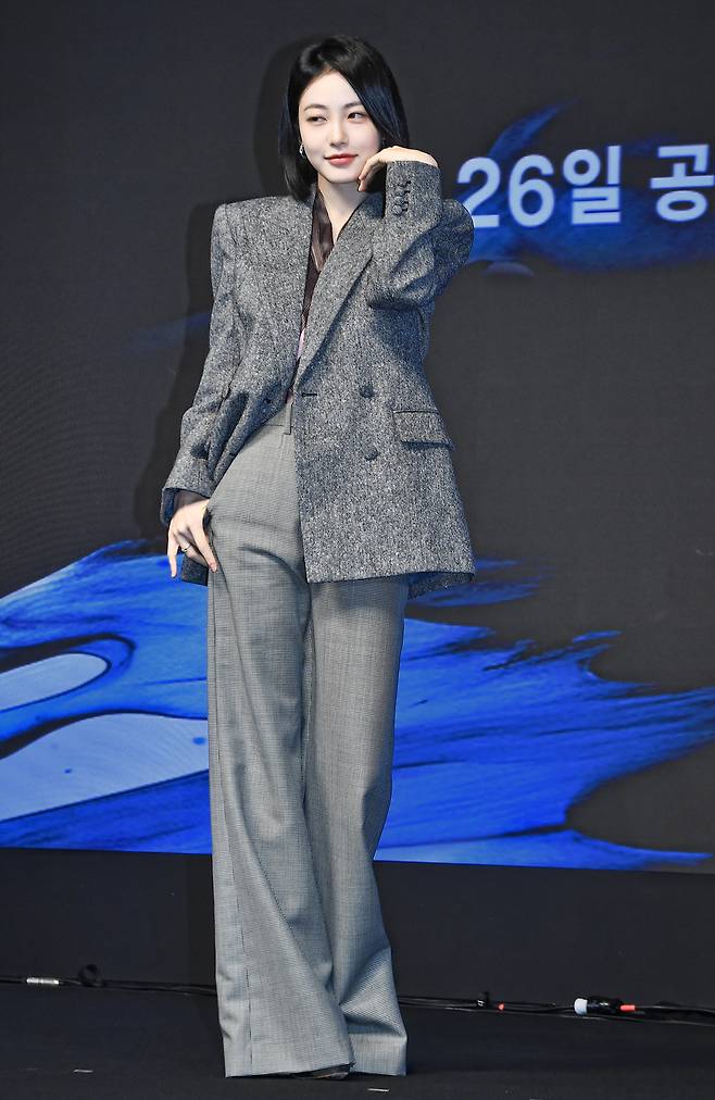 디즈니+ 시리즈 ‘탁류’ 제작발표회에 참석한 신예은