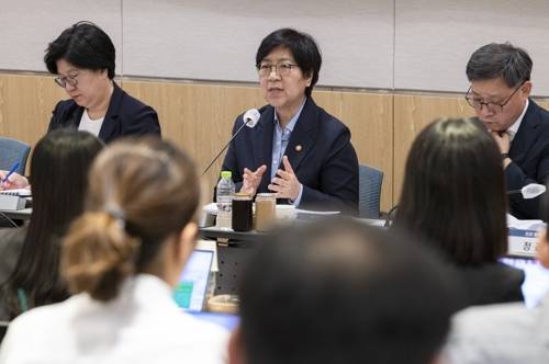 정은경 보건복지부 장관, 출입기자단 정책간담회 [보건복지부 제공. 재판매 및 DB 금지]