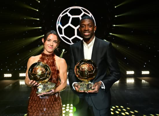 [사진] 발롱도르 공식 소셜 미디어