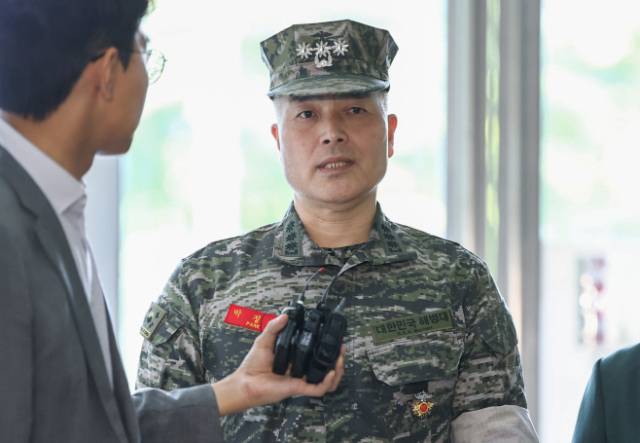 박정훈 해병대 대령. 연합뉴스