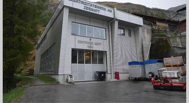 스위스 체르마트의 줄렌 바이로가스 플렌트 전경 ⓒ 춘천시 제공