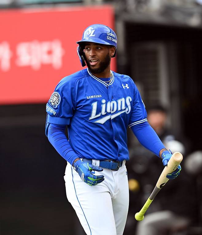 삼성 르윈 디아즈. 사진제공｜삼성 라이온즈