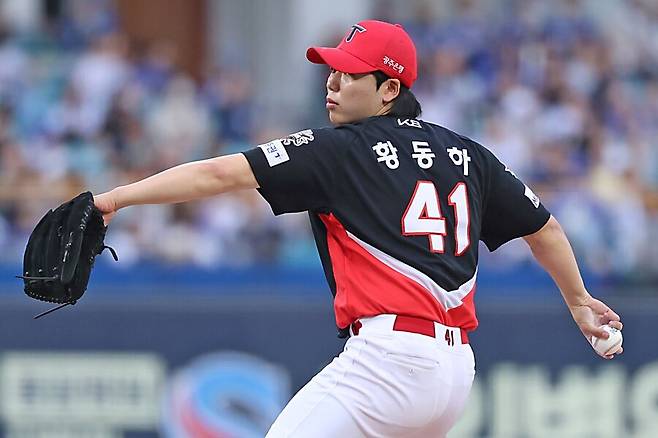 ▲ 이범호 감독은 황동하를 1이닝씩 투입하며 경기력을 체크할 예정이다 ⓒKIA타이거즈
