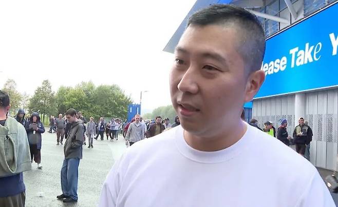 ▲ 티켓 재판매 사기를 당한 한국인 제임스 ⓒBBC