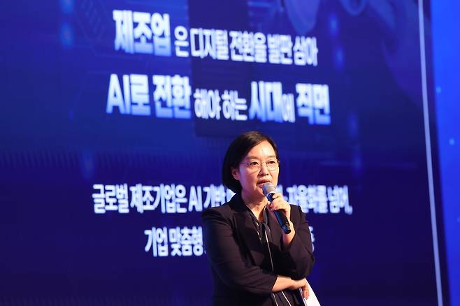 한성숙 중소벤처기업부 장관 [중소기업중앙회 제공. 재판매 및 DB 금지]