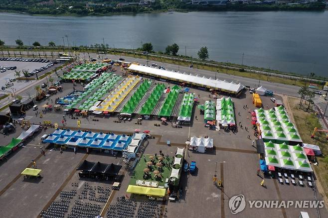 지난해 춘천막국수닭갈비축제장 [연한뷰스 자료사진]