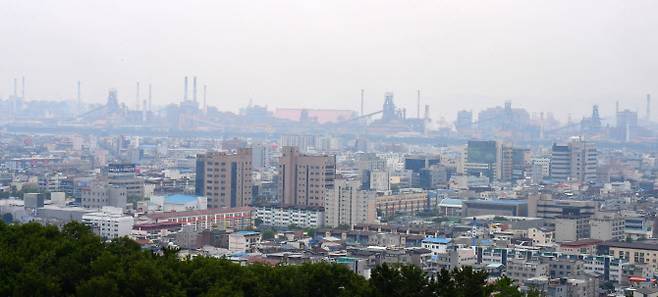 포스코 포항제철소 주변. (사진= 뉴스1)