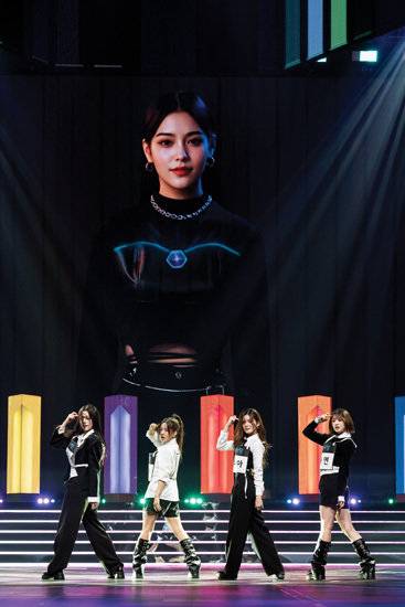 심사위원을 AI로 내세운 MBC ‘A-IDOL’.