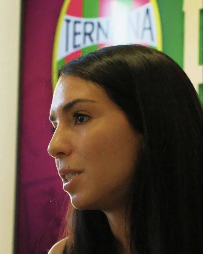 이탈리아 세리에 C(3부 리그) 클럽 테르나나 칼초 회장이 된 클라우디아 리조. 사진=테르나나 SNS