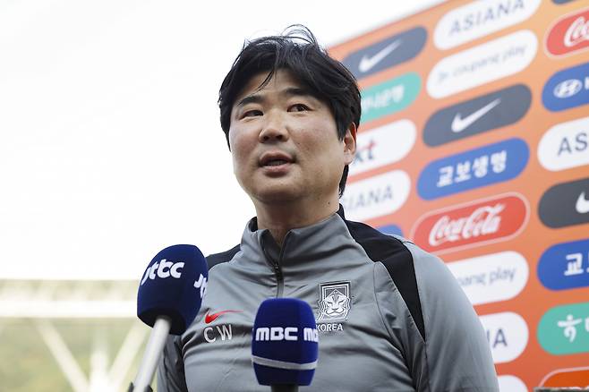 U-20 월드컵에 나서는 이창원 한국축구대표팀 감독. [사진 KFA]