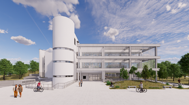 고양영어도서관 실시설계 투시도. 고양시 제공