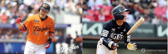 한화 하주석과 황영묵