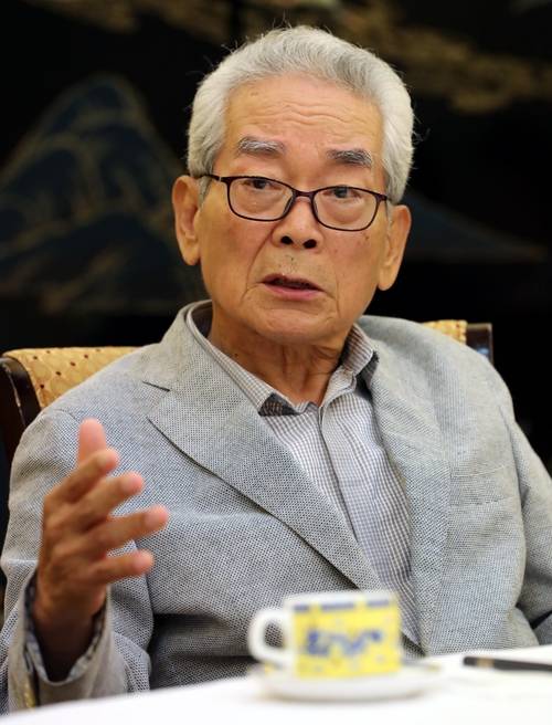 진념 전 경제부총리 [한주형 기자]