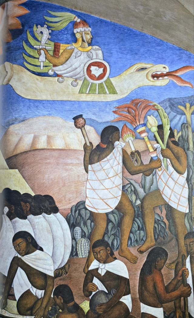 ▲ 멕시코 역사 중 인디오 시대를 그린 1부 작품들 ⓒ손호철