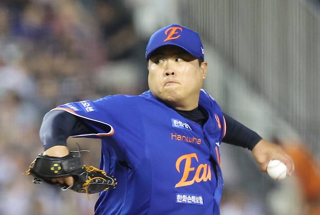 한화 류현진. 연합뉴스
