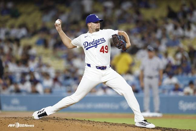 트라이넨의 투구 모습. /AFPBBNews=뉴스1