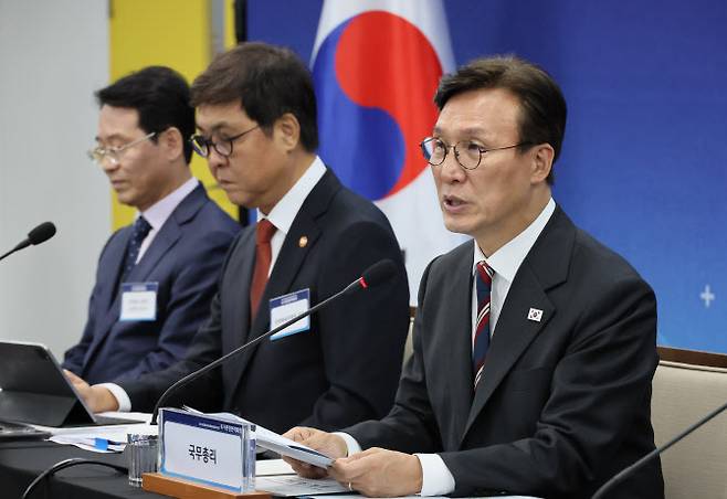 김민석 국무총리가 25일 서울 중구 한국관광공사 서울센터에서 열린 제10차 국가관광전략회의에서 발언하고 있다. (사진=연합뉴스)