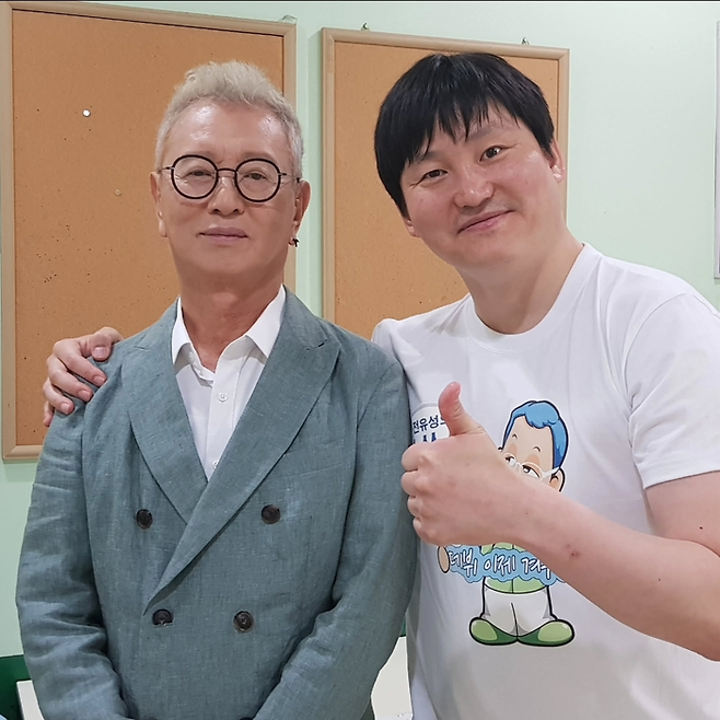 전유성-김대범.  김대범 SNS.