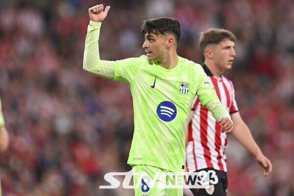 FC 바르셀로나 미드필더 페드리 곤살레스. /사진=뉴시스(AP)