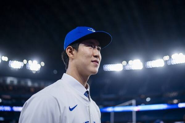 토론토 블루제이스와 계약을 체결한 장충고 우완 투수 문서준. /사진=리코스포츠에이전시 제공