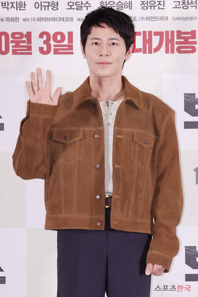 영화 '보스' 언론시사회에 참석한 배우 이규형. 25.9.24 ⓒ이혜영 기자 lhy@hankooki.com