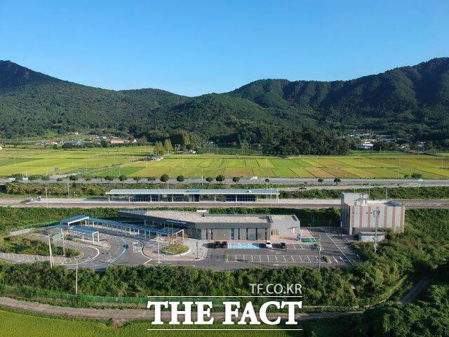 장흥역 전경. /장흥군