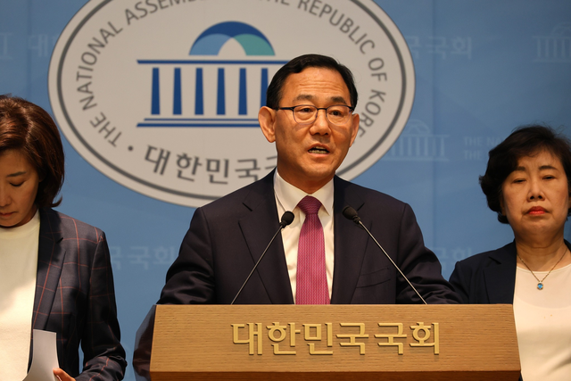 국민의힘 소속 주호영 국회부의장.<주호영 국회의원 페이스북 사진>