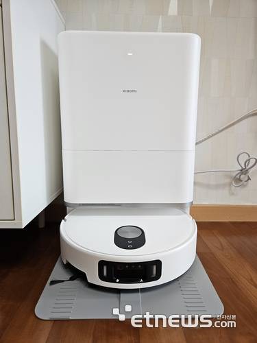 샤오미 로봇청소기 '5 프로' (사진=배옥진)