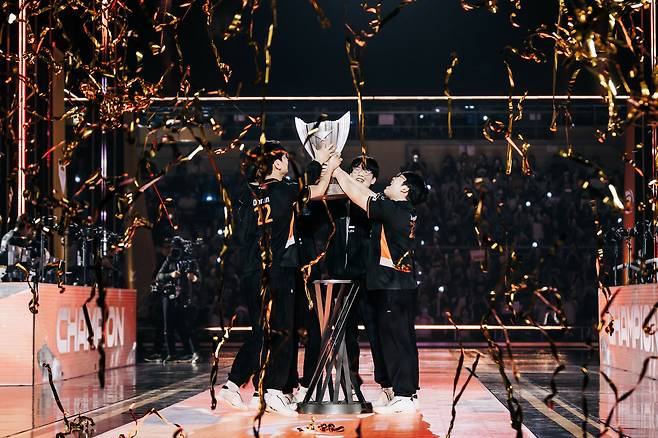 ▲ 2024 LCK 서머 우승 팀 한화생명e스포츠