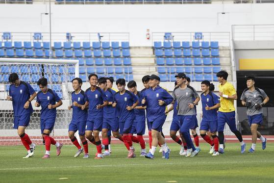 3회 연속 FIFA U-20 월드컵 4강 진출을 꿈꾸는 한국축구대표팀. [사진 KFA]