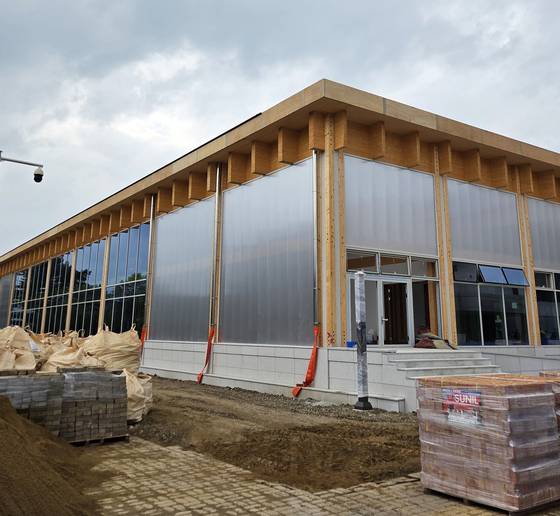 정상회담 만찬을 위해 짓고 있던 국립경주박물관 내 신축 건축물. 최근 정상회장 만찬장은 경주 라한 호텔 대연회장으로 변경됐다. 이에 따라 국립경주박물관은 APEC CEO 서밋과 연계해 기업인과 정상 등의 네트워킹 장소로 활용될 예정이다. 심석용 기자