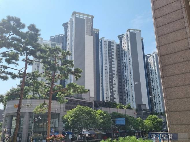 서울시 성동구 상왕십리동에 있는 '텐즈힐(2단지)' 모습. 사진=이송렬 기자