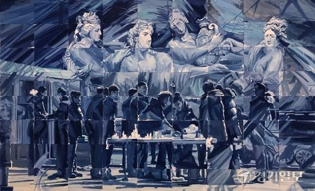 2025 양평이 주목하는 청년작가전(양경렬·이재형) 중 양경렬 작가의 'Generational Boundaries'. 양평군립미술관 제공