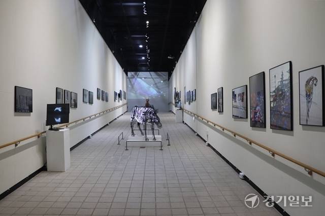 '2025 양평이 주목하는 청년작가전(양경렬·이재형)' 내부 전시 전경. 양평군립미술관 제공