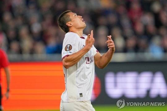 미트윌란의 조규성 / 사진=연합뉴스