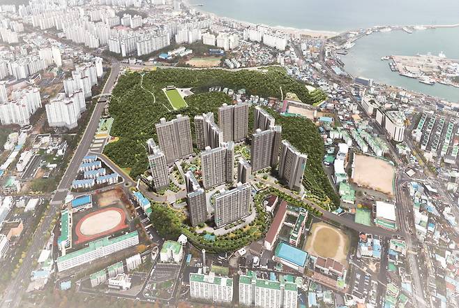 학산 한신더휴 엘리트파크 조감도 [사진 = 한신공영]