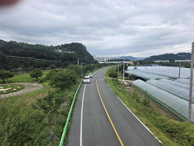 [밀양=뉴시스] 안심가로등 설치 대상지 용평 암새들 일원 전경. (사진= 밀양시 제공) 2025.09.25. photo@newsis.com *재판매 및 DB 금지