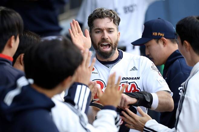 ▲ 제이크 케이브 ⓒ두산 베어스