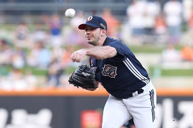 ▲ 두산 베어스 잭 로그 ⓒ 두산 베어스